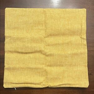 Yellow Textured Cushion Cover - Set of 2